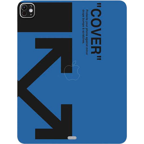 Black and Blue Arrows iPad Pro 13in M4 (2024) Skin