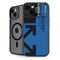 Black and Blue Arrows iPhone 13 Kickstand Case