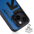Black and Blue Arrows iPhone 13 Kickstand Case