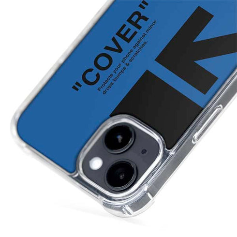 Black and Blue Arrows iPhone 14 MagSafe Case
