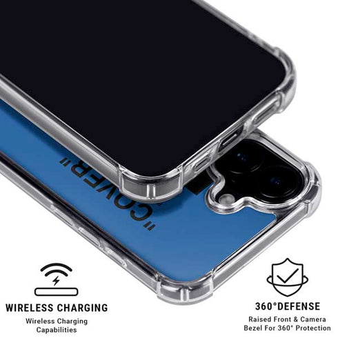 Black and Blue Arrows iPhone 16 MagSafe Case