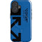Black and Blue Arrows iPhone 16 Magsafe Impact Case