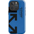 Black and Blue Arrows iPhone 16 Pro Impact Case