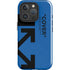 Black and Blue Arrows iPhone 16 Pro Max Impact Case
