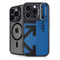 Black and Blue Arrows iPhone 16 Pro Max Kickstand Case