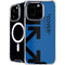 Black and Blue Arrows iPhone 16 Pro Max MagSafe Case