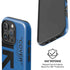 Black and Blue Arrows iPhone 16 Pro Max Magsafe Impact Case