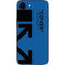 Black and Blue Arrows iPhone 16e Skin