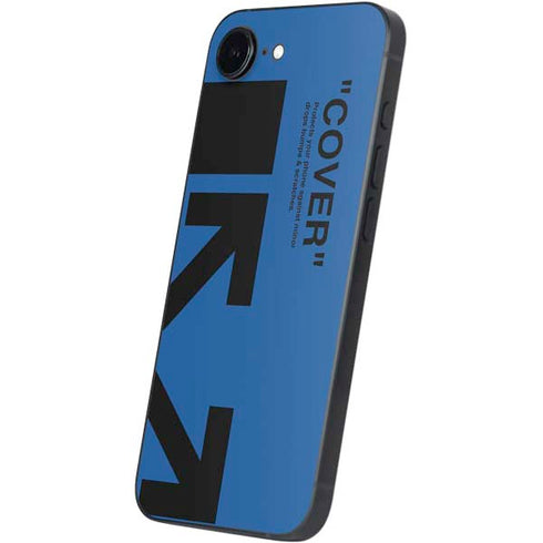 Black and Blue Arrows iPhone 16e Skin