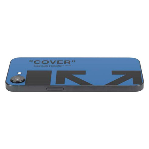 Black and Blue Arrows iPhone 16e Skin