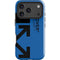 Black and Blue Arrows iPhone 18 Pro Impact Case