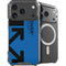 Black and Blue Arrows iPhone 18 Pro Max MagSafe Case