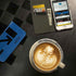 Black and Blue Arrows iPhone 7 Folio Case