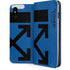 Black and Blue Arrows iPhone 8 Folio Case