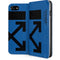 Black and Blue Arrows iPhone SE (2nd & 3rd Gen) Folio Case