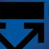 Black and Blue Arrows Dell Latitude Skin