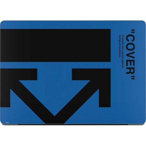 Black and Blue Arrows Apple MacBook Pro 14-inch Skin