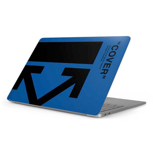 Black and Blue Arrows Apple MacBook Pro 16-inch Skin