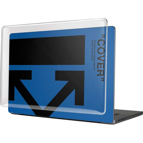Black and Blue Arrows MacBook Cases