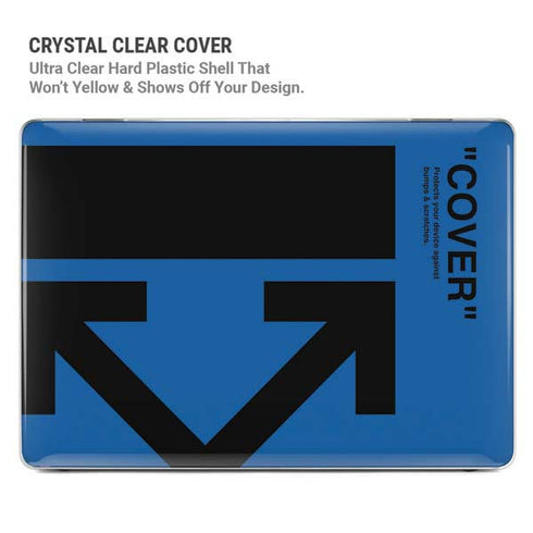 Black and Blue Arrows MacBook Cases