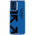 Black and Blue Arrows Moto G Play 4G (2024) Clear Case