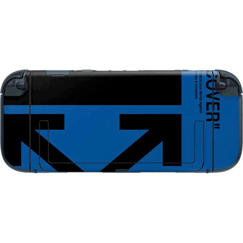 Black and Blue Arrows Nintendo Switch 2 (2025) with Joy-Con Skin
