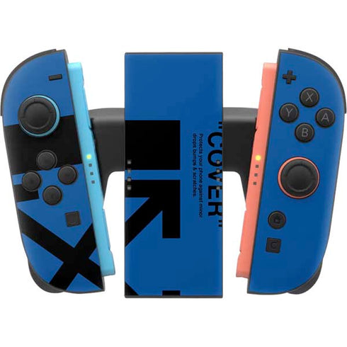 Black and Blue Arrows Nintendo Switch 2 (2025) Joy-Con Controller Skin