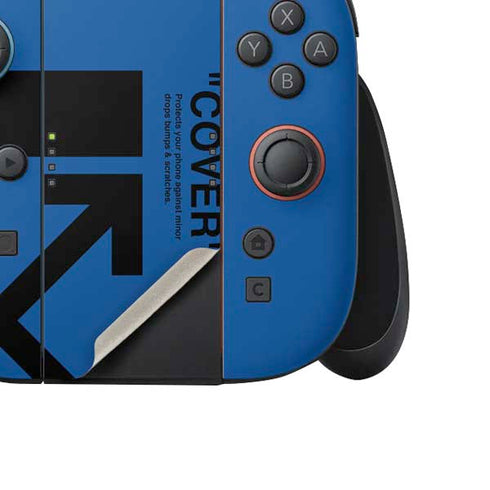 Black and Blue Arrows Nintendo Switch 2 (2025) Joy-Con Controller Skin