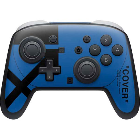Black and Blue Arrows Nintendo Switch 2 (2025) Pro Controller Skin