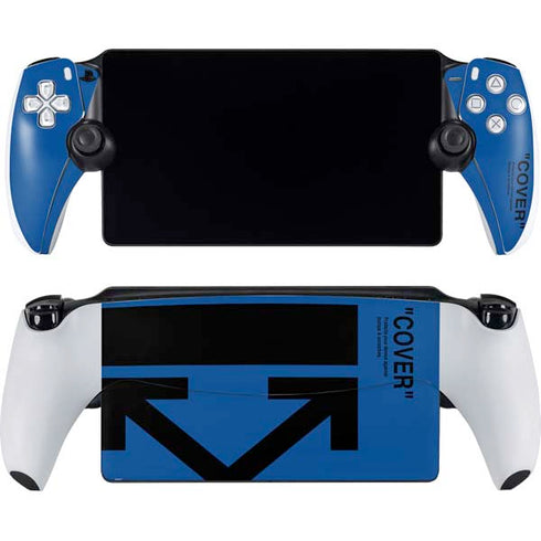 Black and Blue Arrows PlayStation Portal Remote Player Skin