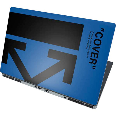 Black and Blue Arrows Dell Precision Skin