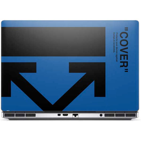 Black and Blue Arrows Dell Precision Skin