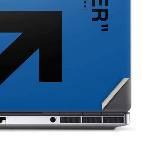 Black and Blue Arrows Dell Precision Skin