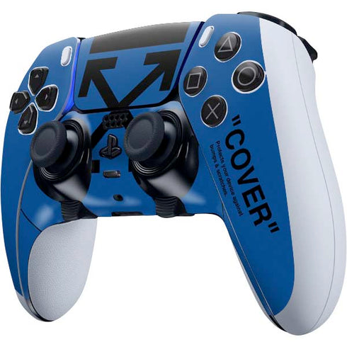 Black and Blue Arrows PS5 DualSense Edge Pro Controller Skin