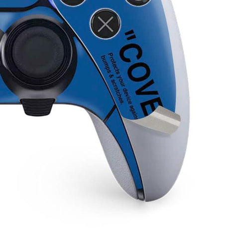 Black and Blue Arrows PS5 DualSense Edge Pro Controller Skin