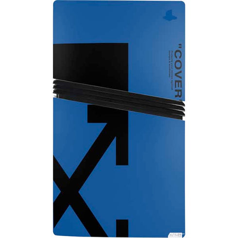 Black and Blue Arrows PS5 Pro Bundle Skin