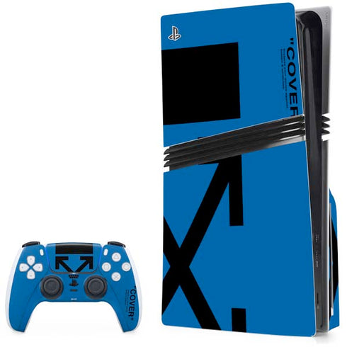 Black and Blue Arrows PlayStation PS5 Skins