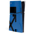 Black and Blue Arrows PS5 Slim Digital Edition Console Skin