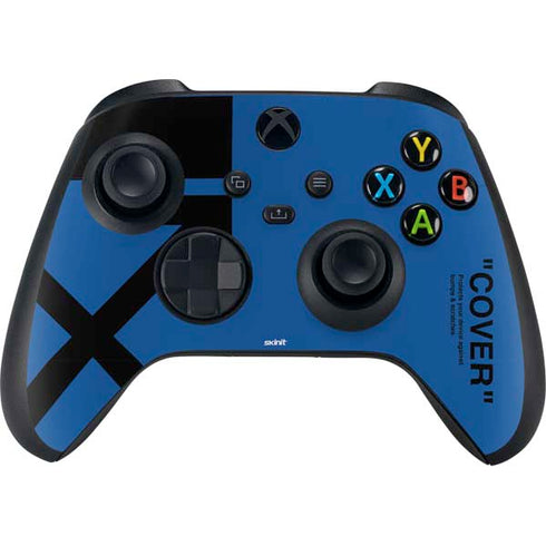 Black and Blue Arrows XBox Series X Digital Edition Bundle Skin