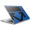 Black and Blue Arrows HP ZBook Fury 16 G10 Skin