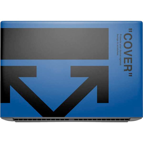 Black and Blue Arrows HP ZBook Fury 16 G10 Skin