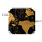 Black and Gold Scattered Marble 85W Power Adapter (15 and 17 inch MacBook Pro Charger) Skin