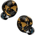 Black and Gold Scattered Marble Amazon Echo Buds Skin