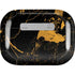 Black and Gold Scattered Marble AirPods Skins