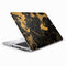 Black and Gold Scattered Marble HP Elitebook Skin