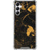 Black and Gold Scattered Marble Gabb Phone 4 Clear Case