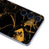 Black and Gold Scattered Marble Galaxy A55 5G Skin
