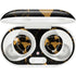 Black and Gold Scattered Marble Galaxy Buds Plus Skin