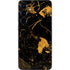 Black and Gold Scattered Marble Galaxy S24 Skin