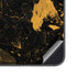 Black and Gold Scattered Marble Galaxy S25 Skin